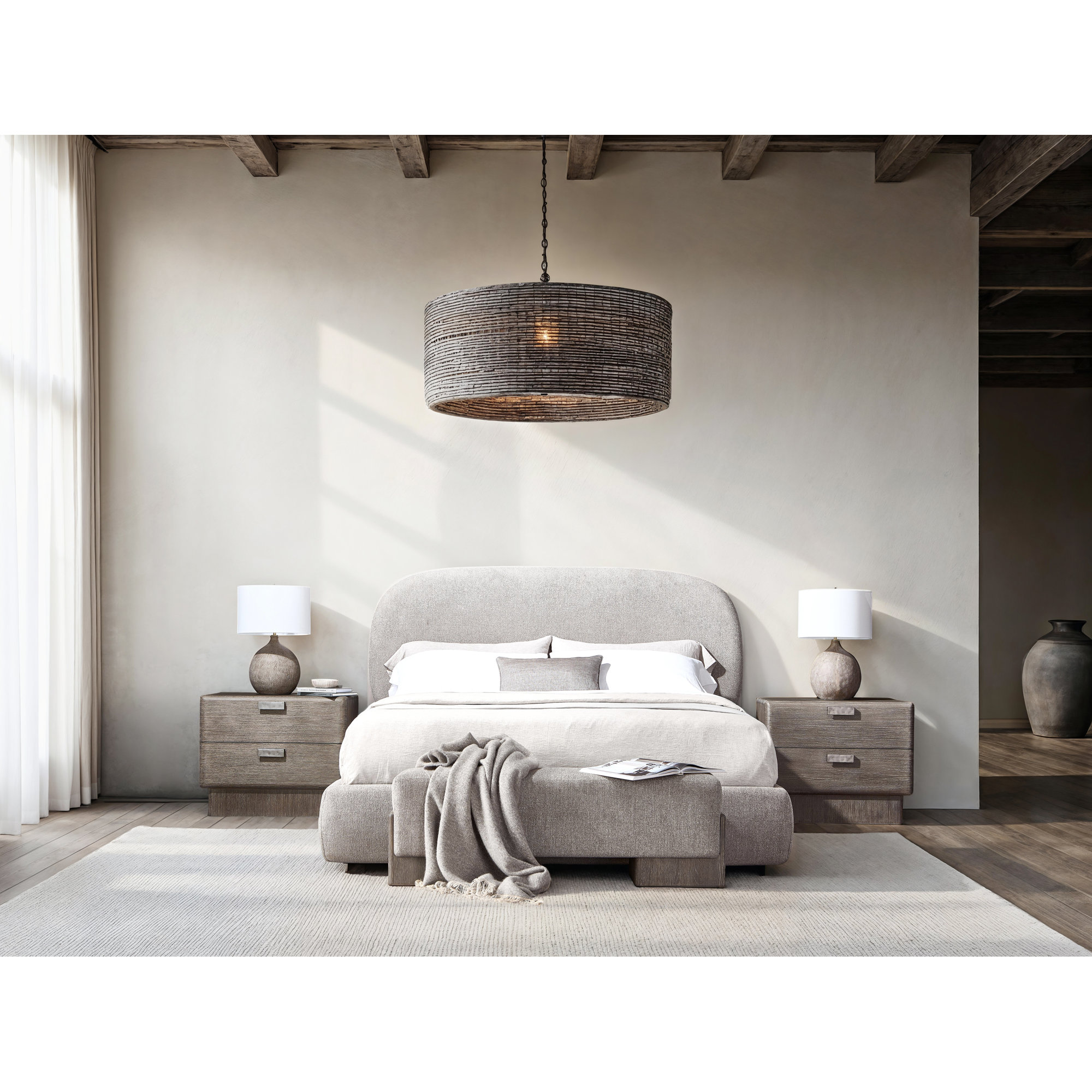 Bernhardt Monolith Panel Bed, Queen