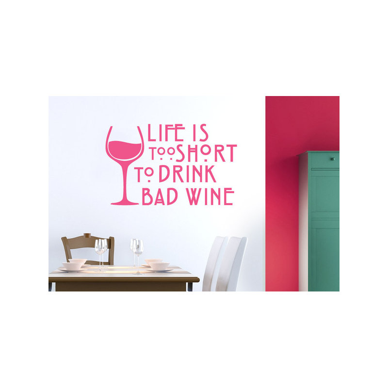 Wall Decal, Medium, Pink