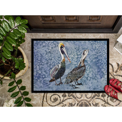 Tapis de porte d’intérieur anti-dérapant pelican