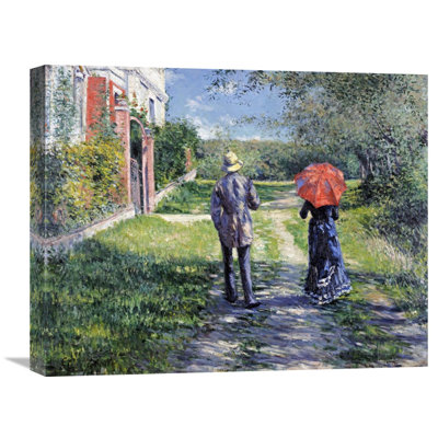 " The Path Uphill " by Gustave Caillebotte