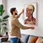 Anatomical Head Profile Medical - Wrapped Canvas-1600521529-1600521528