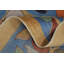 Tapis art déco chinois à teinture végétale 8 x 10