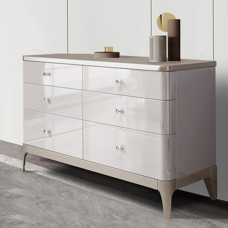 Light luxury six-bucket cabinet simple locker