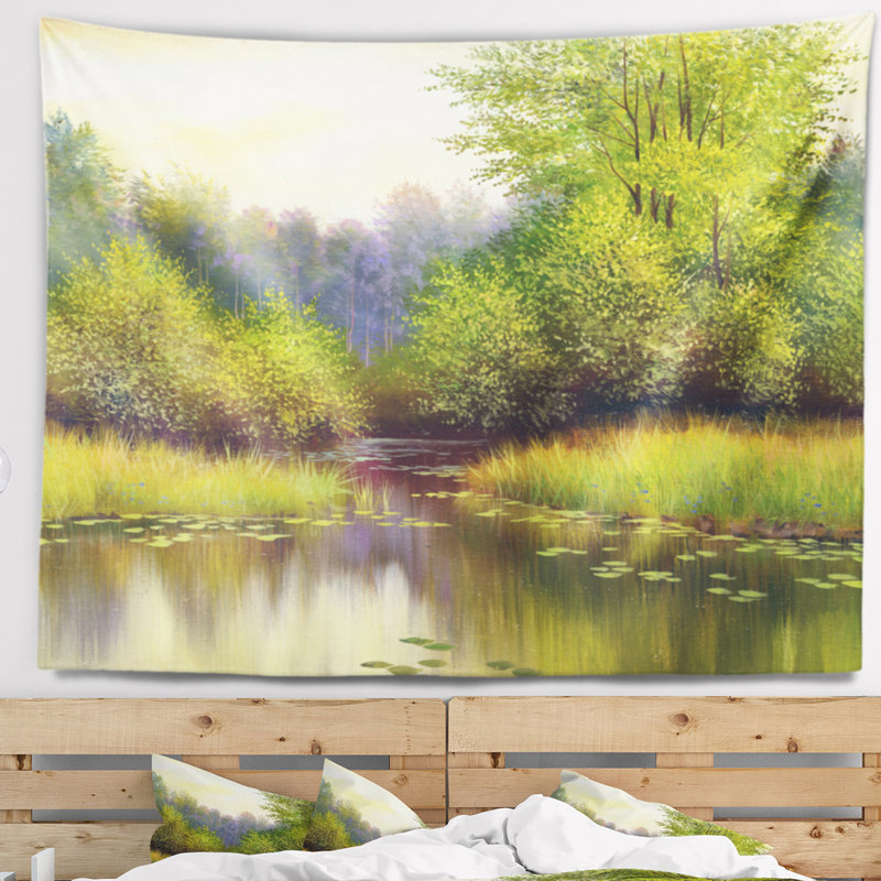 Polyester Tapestry, 50" H x 60" W