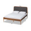 Lit plateforme tapissier Alexsi-1112148672