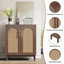 Buffet 59 "en bois de rotin