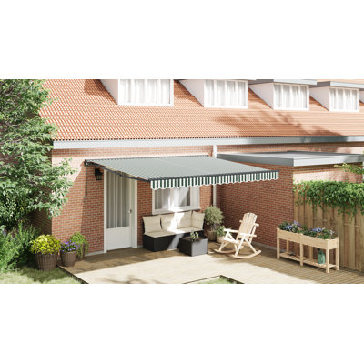 Longshore Tides Retractable Patio Awning