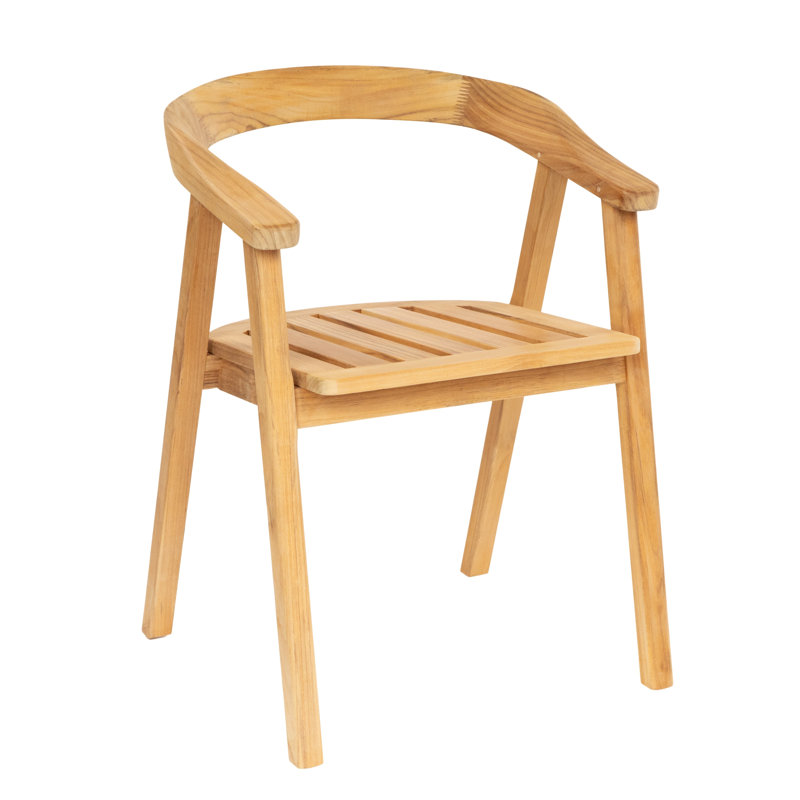 Fauteuil de patio en teck Mendy