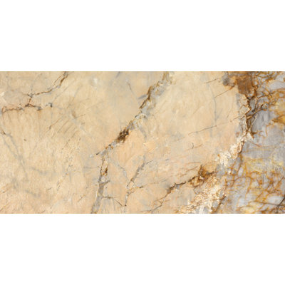 Panneaux muraux imitation marbre beige 23,6 po x 11,8 po Falkirk Moray (paquet de 5)