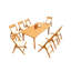 Surfliner Outdoor 9 - Piece Teak Dining Set