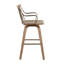 Tabouret de comptoir à hauteur fixe Preston-710954648