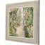 «Garden Delight Lane», reproduction d'art encadrée dorée