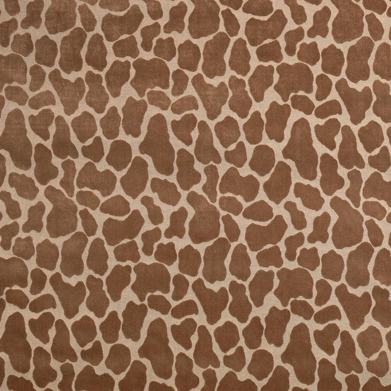 Giraffe Velvet Fabric