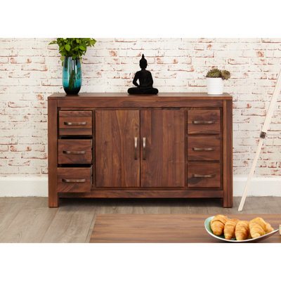 Aldham 125cm Solid Wood Sideboard