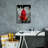 'Red Leaf' by Dante Plata Wall Art-125107915