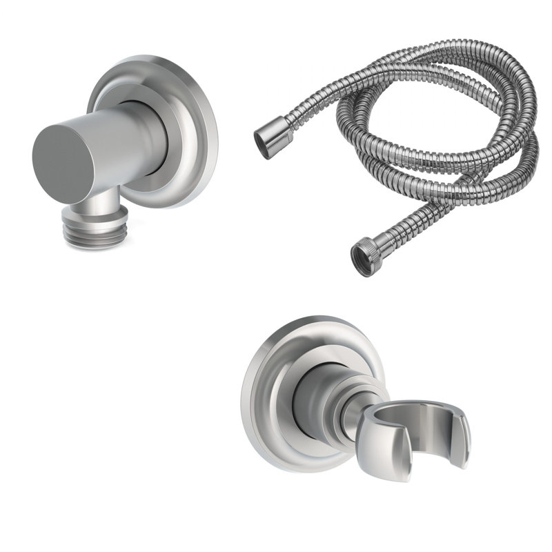 Descanso 2.0 GPM Complete Shower System, Antique Brass Flat