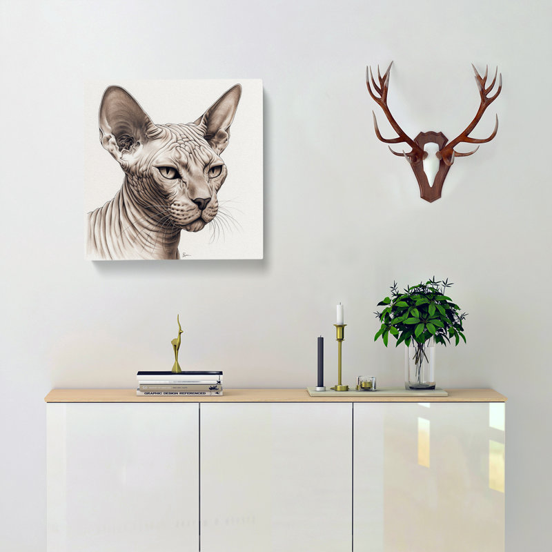 Sphynx Cat No.1 - No Frame Print
