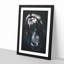 Roaring Lion - Single Picture Frame Painting on MDF-56925240-56925243