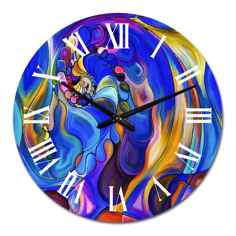 Horloge murale moderne Life Geometrie Series, Médium