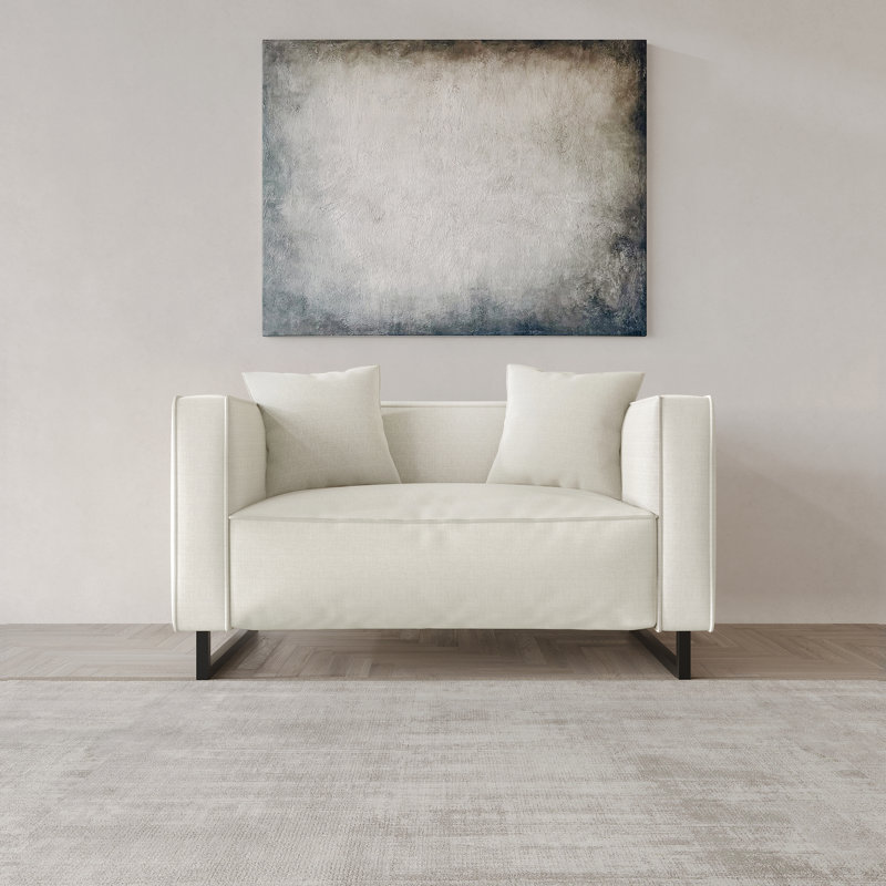 Causeuse en lin, Beige