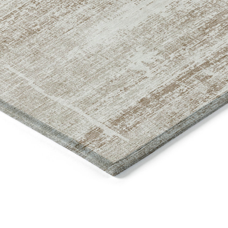 Malchow Washable Abstract Indoor / Outdoor Rug, Rectangle 8' x 10'