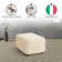Stretchy Slipcover for Ottoman - Easy to Clean & Durable - Microfibra Collection