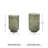 10.13'' H Glass Candle Accessories
