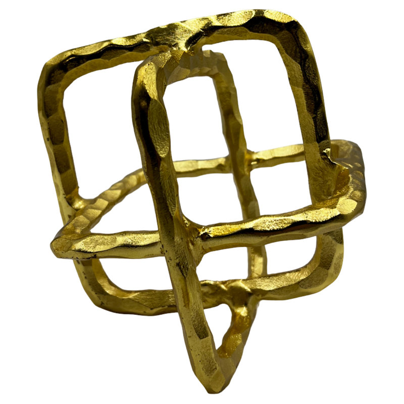 Kierica Abstract Figurines & Sculptures, Gold