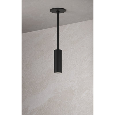 Luminaire suspendu rond 2 po, 20 W, 3500 K 90 IRC, 50 °, tige - ajustement rétro