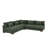 Caileigh Corduroy L-Shaped Sectional-1115811903