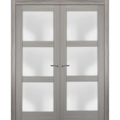 Portes françaises en verre givré Lucia