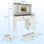 Bureau de coiffeuse moderne Garvee