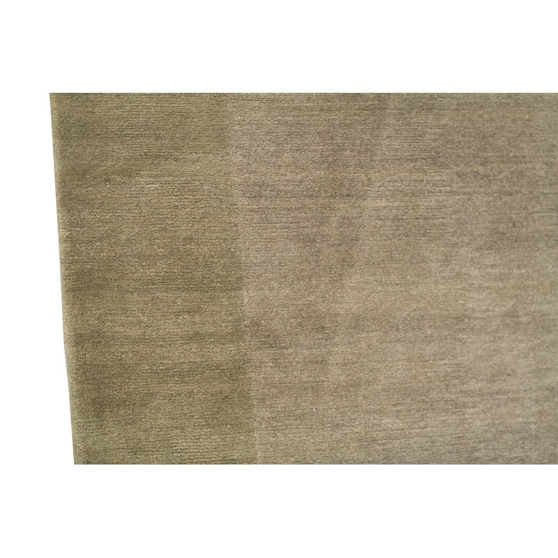 Tapis gris de haute qualité noué à la main