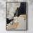 ABSTRACT Series D Framed Print - Solid Wood