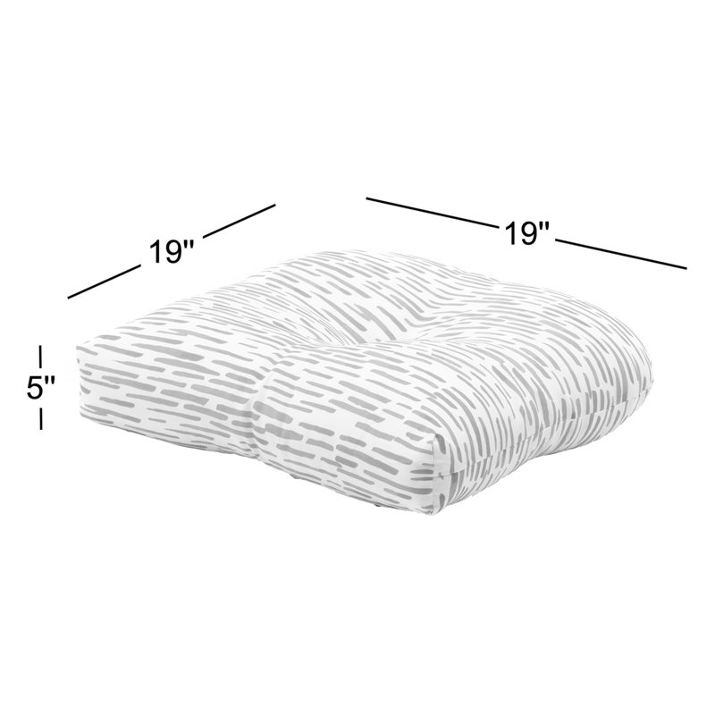 Outdoor 5'' Dining Chair Seat Cushion