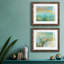 Grassy Beach - ensemble de 2 peintures encadrées-1541468235-1541468233