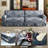 93.7"4-Seater Cloud Couch,Oxford Fabric Sofa-216544767-216544736-216544740
