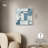 Deconstructed Blue III Canvas Blue Abstract Art by -883903258-883903261