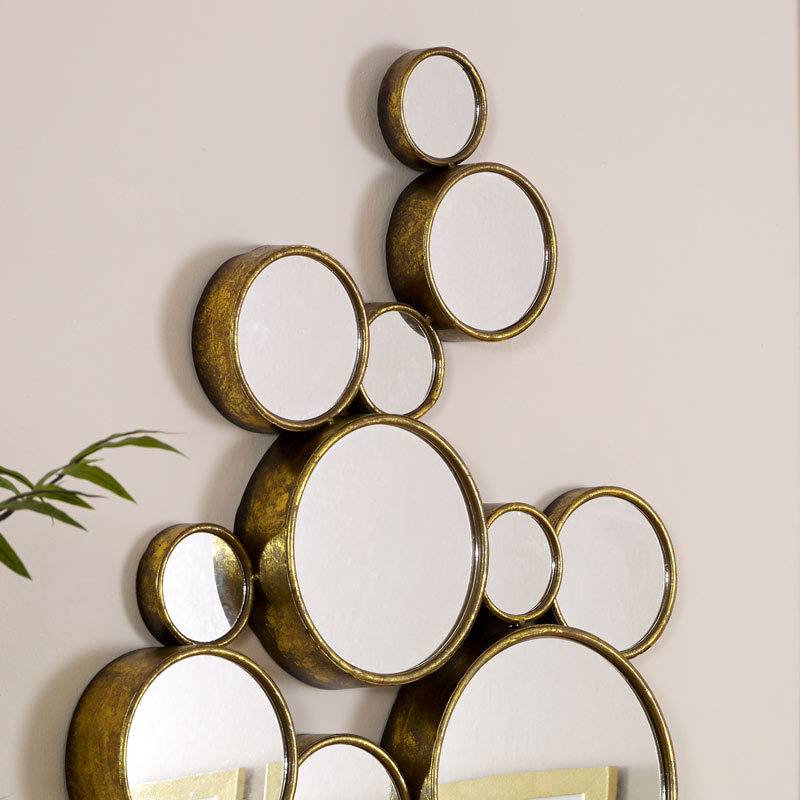 Metal Round Mirror