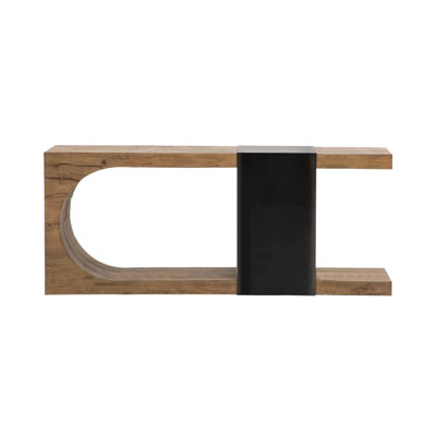 American style loft wooden porch table.