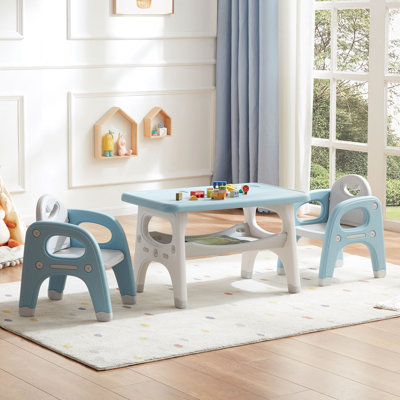 Kids Table and 2 Chairs Set