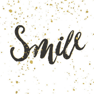 Smile Concept by Grandfailure - Wrapped Canvas Print