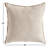 Solenne 24 in. Woven Geometric Pattern Square Indoor/Outdoor Pillow