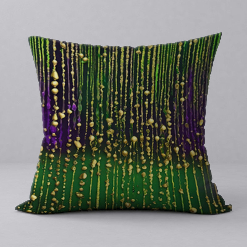 Oreiller New ManosMorenas, caractère et motifs vibrants / taille 18 po x 18 po
