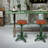 Jaitun Swivel Adjustable Height Counter Stool with Metal Frame-903460918