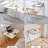 Clear Acrylic Folding TV Tray Table - Foldable Compact Desk For Home Office, Living Room, And Small Spaces, No Assembly Required, Durable And Space-Saving Design