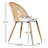 Faux Leather Rattan Back Dining Chairs-2042356578