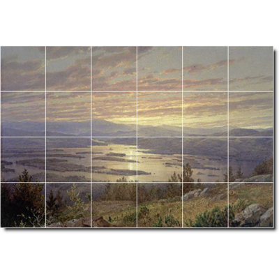 Carreau de céramique décorative 25,5 po x 17 po 4,25 po x 4,25 po