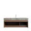 Meuble-lavabo mural 48 po avec comptoir en pierre frittée et lavabo en céramique, armoire de rangement avec 1 tiroir et porte à fermeture en douceur-522743884-522743873-513372809