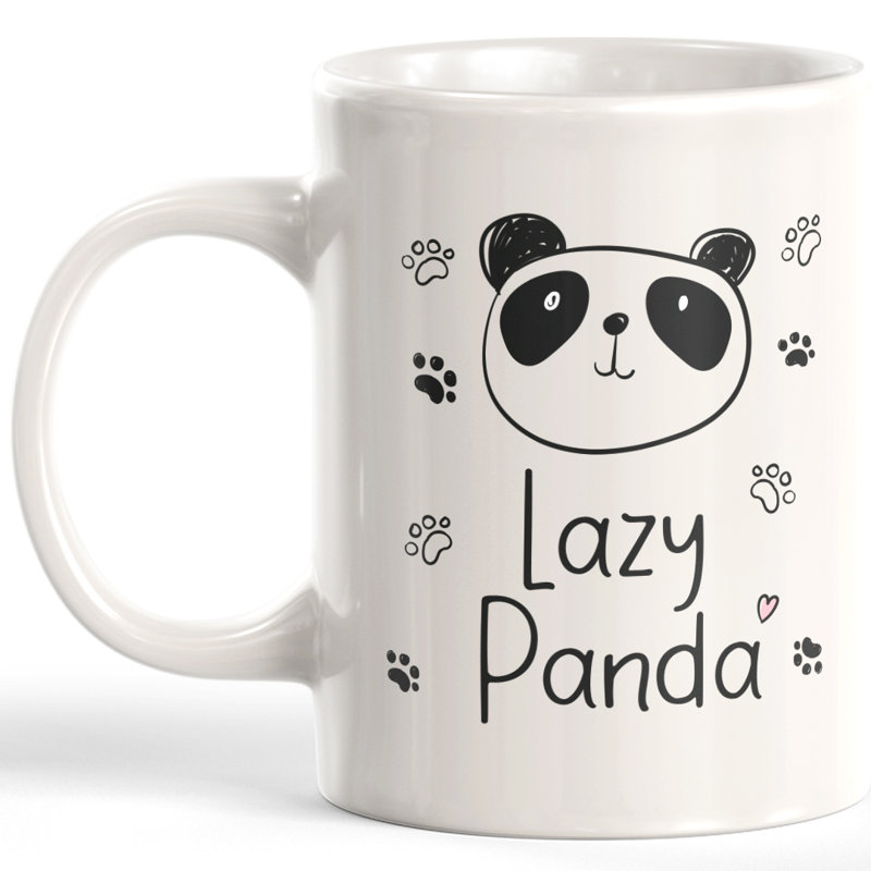Tasse à café « Lazy Panda », Céramique, 11 oz